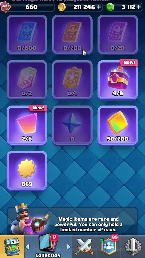 Clash Royale Accounts KTL 10|Trophy 3212|Card 52|1 Hero 3 EVO 10 Epic 20 image 10