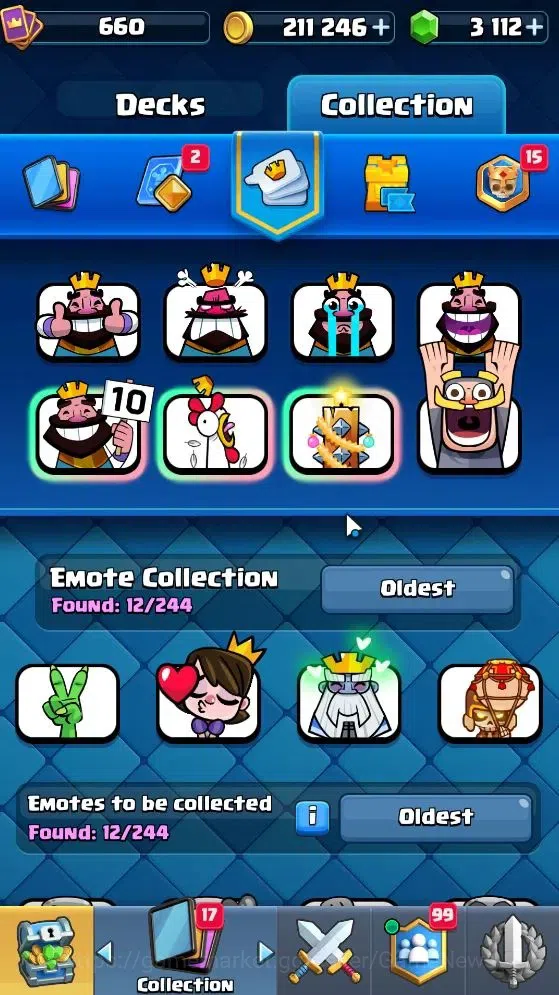 Clash Royale Accounts KTL 10|Trophy 3212|Card 52|1 Hero 3 EVO 10 Epic 20 image 11