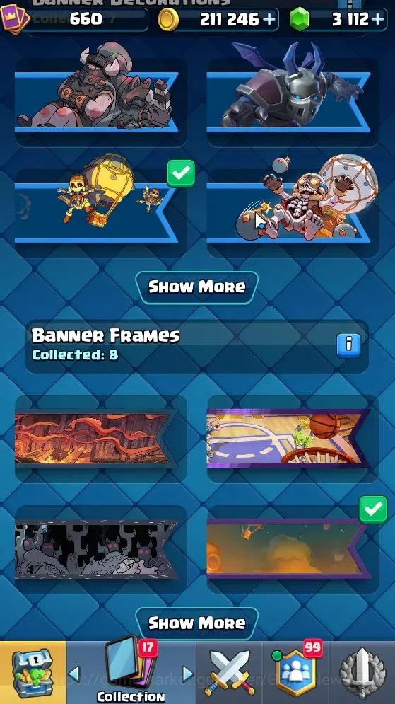 Clash Royale Accounts KTL 10|Trophy 3212|Card 52|1 Hero 3 EVO 10 Epic 20 image 13