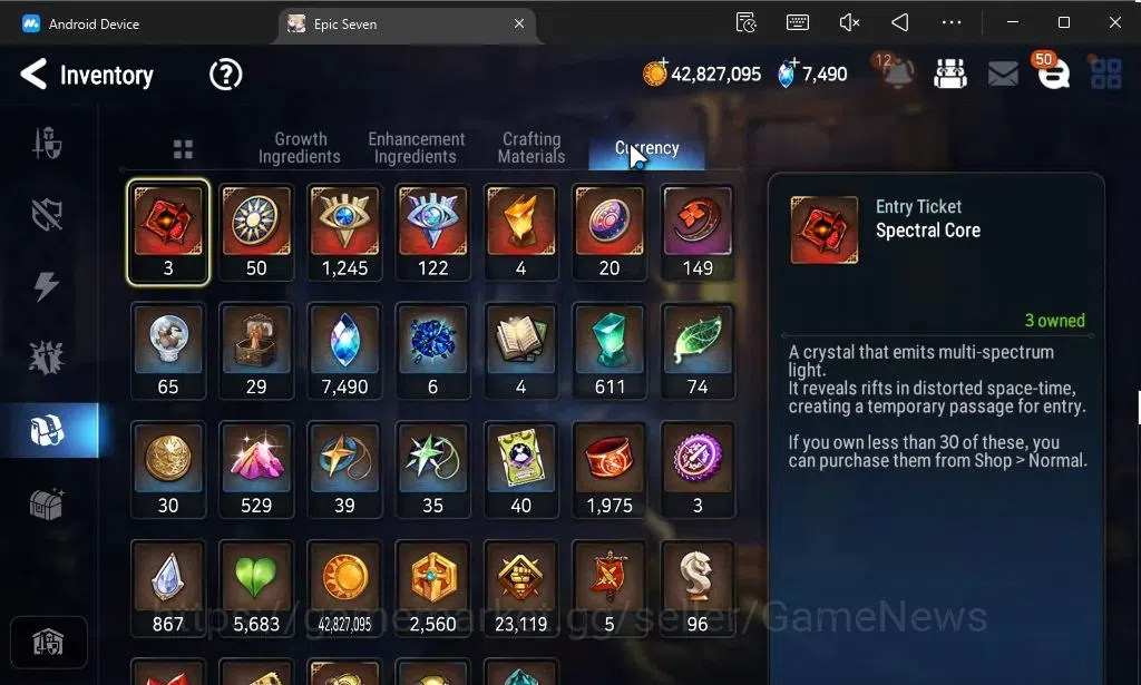 Epic Seven Accounts GLOBAL Unverif|New Era|19 ML(Rhianna and Luciella, image 15