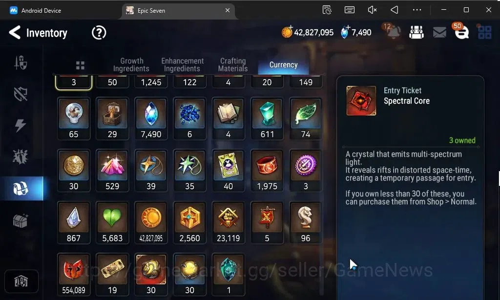 Epic Seven Accounts GLOBAL Unverif|New Era|19 ML(Rhianna and Luciella, image 16
