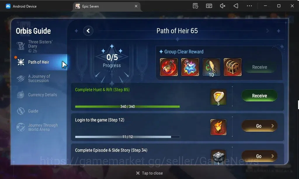 Epic Seven Accounts GLOBAL Unverif|New Era|19 ML(Rhianna and Luciella, image 3