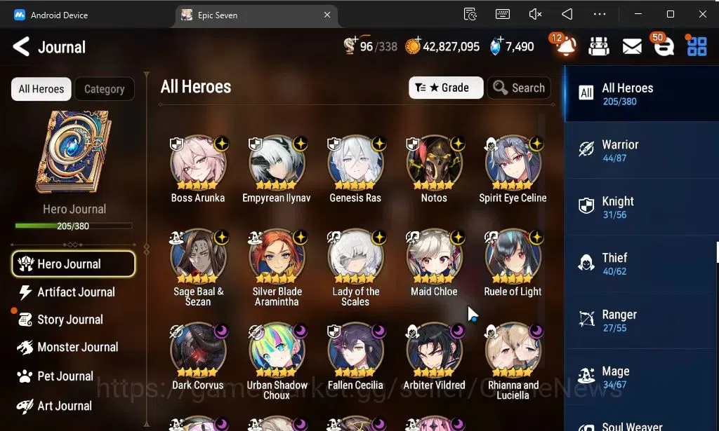 Epic Seven Accounts GLOBAL Unverif|New Era|19 ML(Rhianna and Luciella, image 6