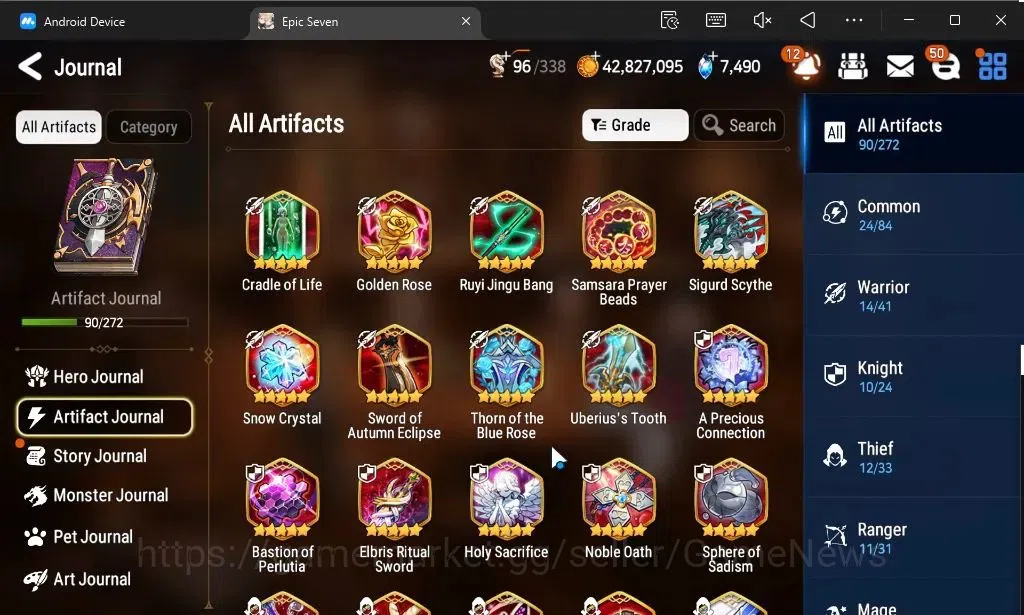 Epic Seven Accounts GLOBAL Unverif|New Era|19 ML(Rhianna and Luciella, image 8