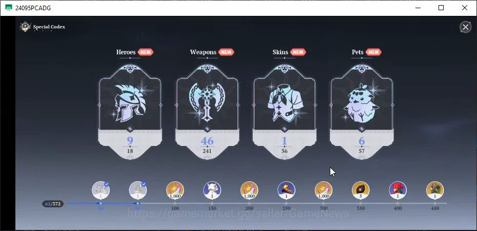 The Seven Deadly Sins: Origin Accounts [SEA] Lv 8 Starter| 2 SSR | Meliodas, Guila P1 And image 6