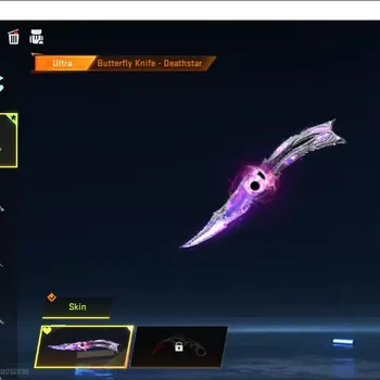 Blood Strike Accounts Starter ASIA Starter |ULTRA Melee: Butterfly Knife - Deathstar | 1 LEGENDARY Gun |1 Rename Card|Check