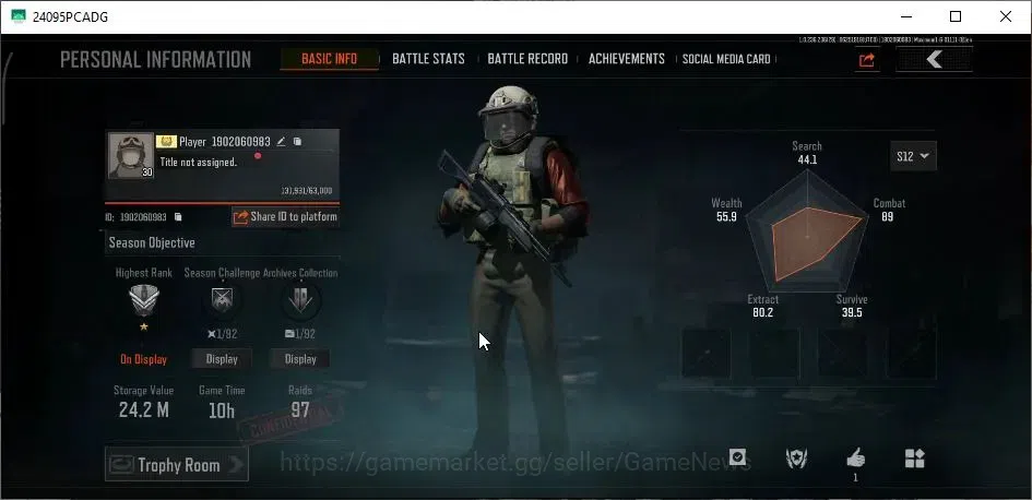 Arena Breakout Accounts MOBILE|Lvl 30|SV 24M|CV 21M|5 Set|GM AK12,Forest M image 2