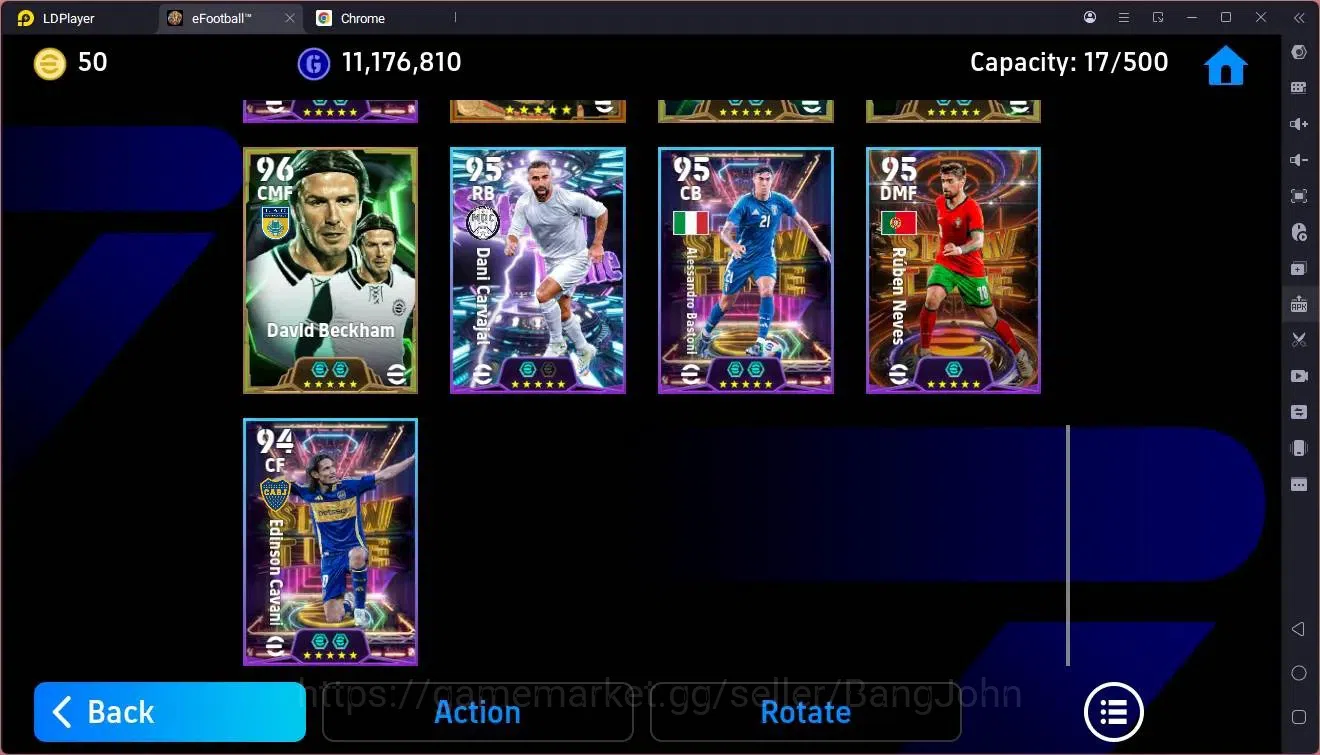 eFootball Accounts High-End Mobile |PW 3158|Bigtime Forlan|Epic Lahm,Scholes,Gerrard,Rijkaard,Bale Etc|SHW Messi,Kökçü,Yamal 6