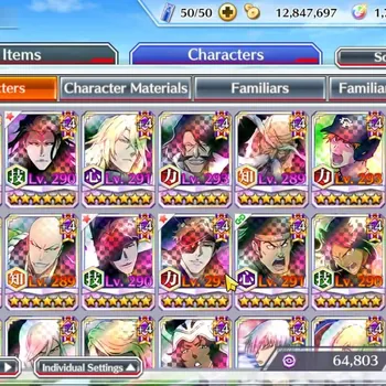 Bleach: Brave Souls Accounts High-End GLOBAL|BP 918K+540 CC|Fresh ALL Story|10 MT|TYBW26 Ichigo,Jugram,Yhwach,Genryusai,11th