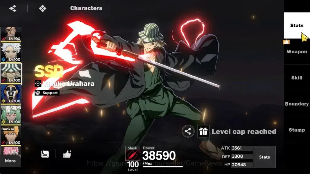BLEACH: Soul Resonance Accounts NuverseSEA|LV 77|15 SSR [AizenB1,ToshiroB1,Gin,May image 17