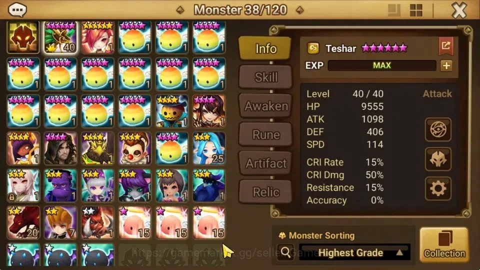 Summoners War: Sky Arena Accounts ASIA|Lv 26|Ready Gacha|103 12 YSC + 160 11 YSC + 3 image 10