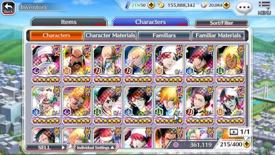 Bleach: Brave Souls Accounts [GLOBAL]20K Orbs+Fresh All Story|Lv200(TYBW24 Byak image 12