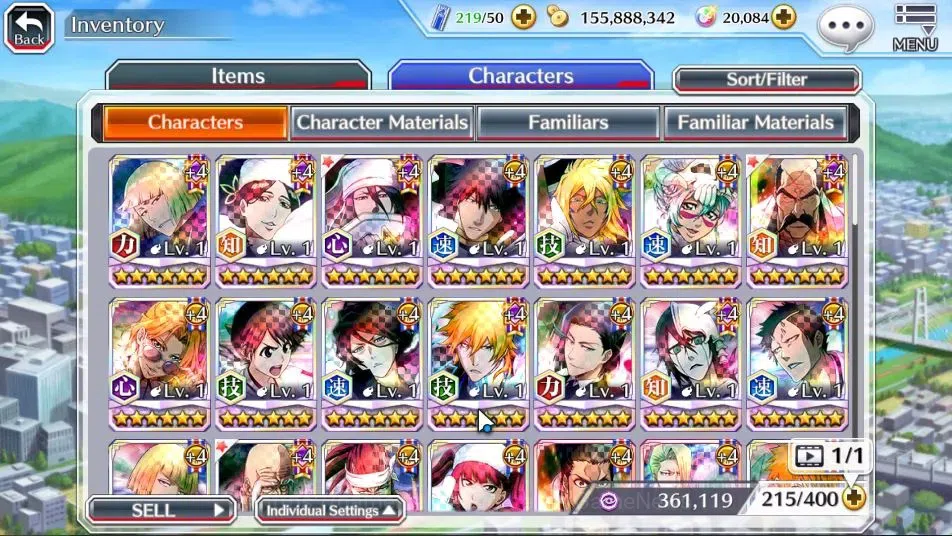 Bleach: Brave Souls Accounts [GLOBAL]20K Orbs+Fresh All Story|Lv200(TYBW24 Byak image 13