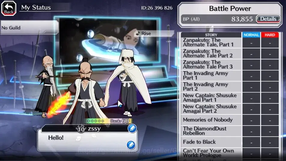Bleach: Brave Souls Accounts [GLOBAL]20K Orbs+Fresh All Story|Lv200(TYBW24 Byak image 6