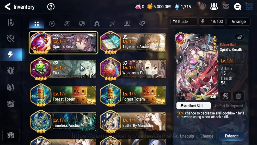 Epic Seven Accounts GLOBAL UnVerif|New Era|2 ML(Rhiana&Luciel,BW ISeri image 13