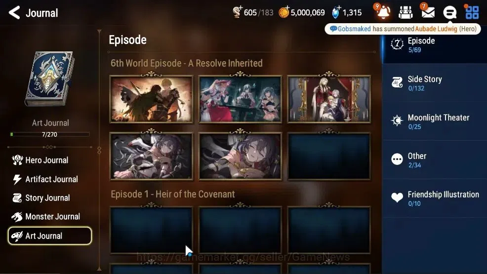 Epic Seven Accounts GLOBAL UnVerif|New Era|2 ML(Rhiana&Luciel,BW ISeri image 17