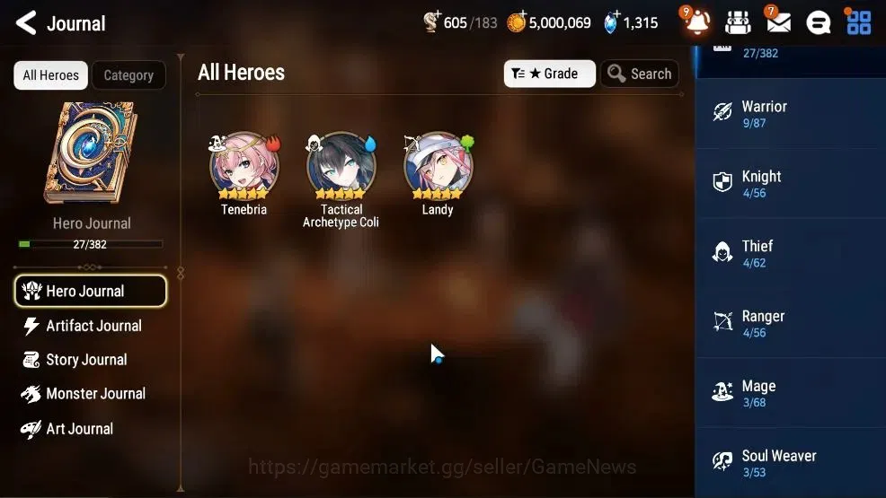 Epic Seven Accounts GLOBAL UnVerif|New Era|2 ML(Rhiana&Luciel,BW ISeri image 7