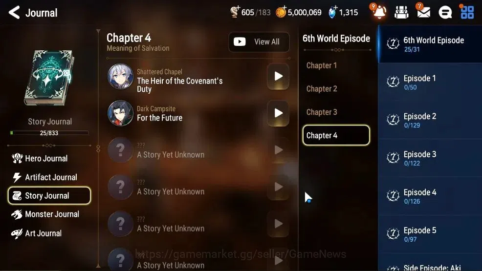 Epic Seven Accounts GLOBAL UnVerif|New Era|2 ML(Rhiana&Luciel,BW ISeri image 9