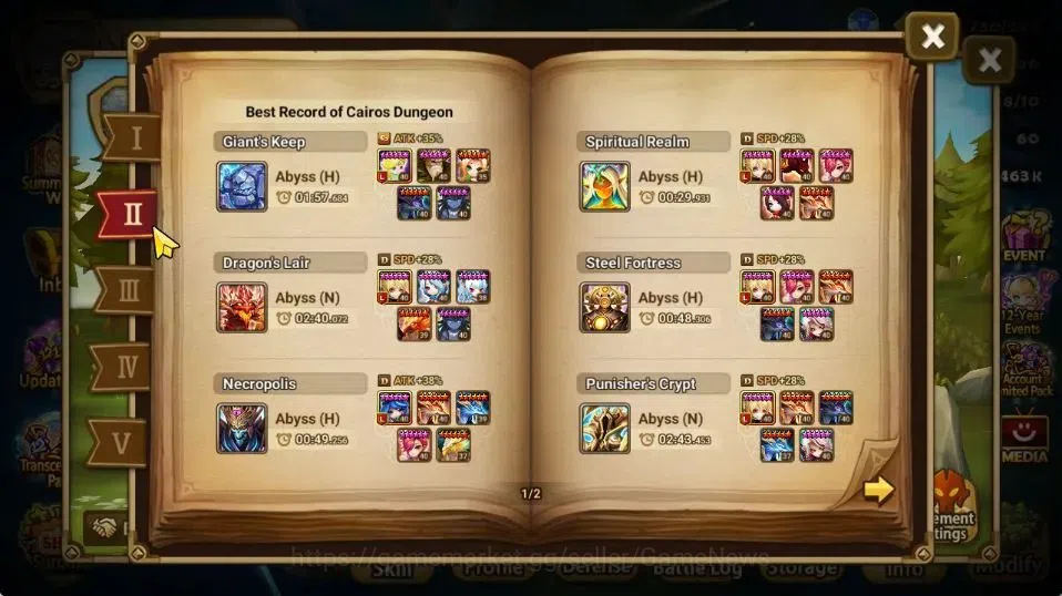 Summoners War: Sky Arena Accounts GLOBAL Lv 69|1 LD[Geldnir]|22 Total NB5[Leo,Xing Z image 4