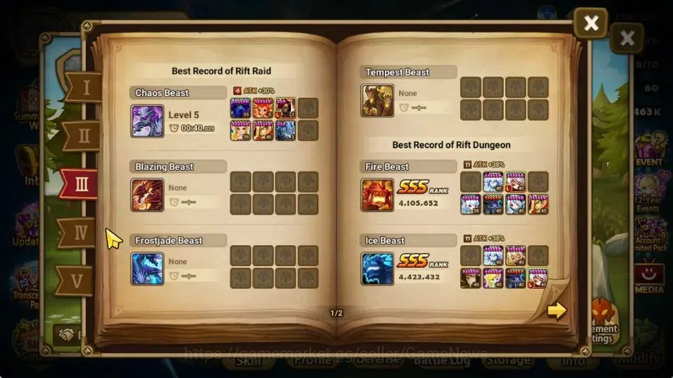 Summoners War: Sky Arena Accounts GLOBAL Lv 69|1 LD[Geldnir]|22 Total NB5[Leo,Xing Z image 5