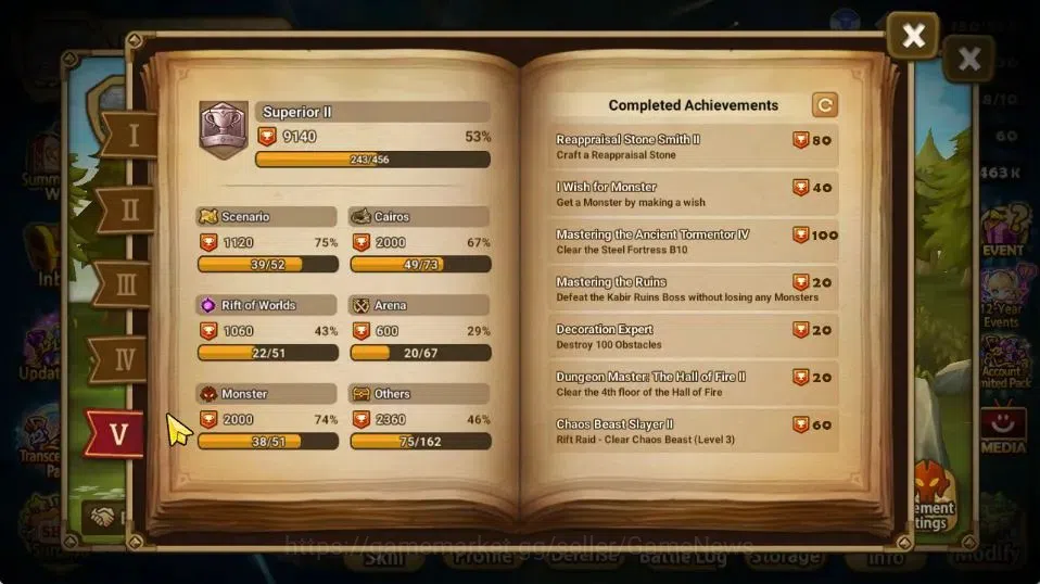 Summoners War: Sky Arena Accounts GLOBAL Lv 69|1 LD[Geldnir]|22 Total NB5[Leo,Xing Z image 7