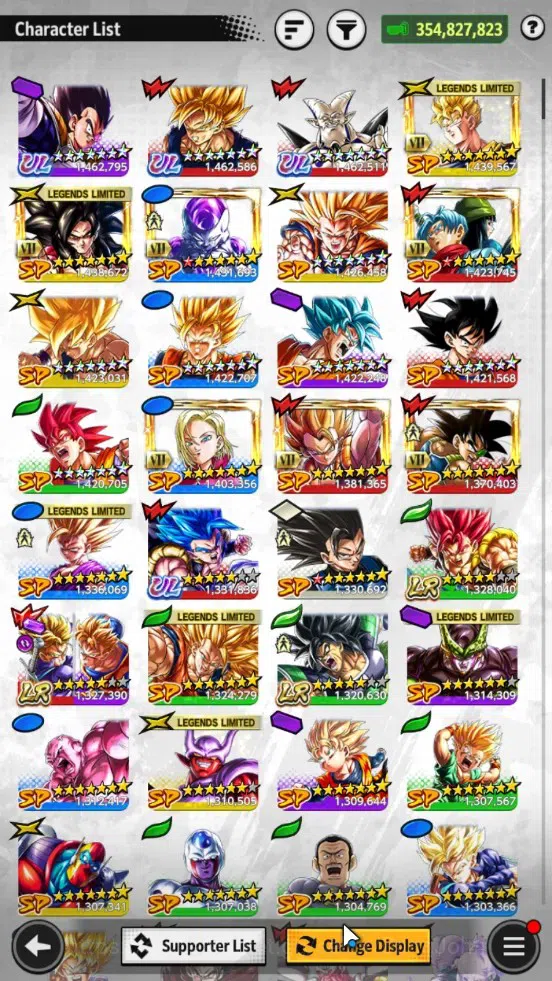 Dragon Ball Legends Accounts Global | Lvl 157|354M Total Power|3 LR|4 UL|LR Bro image 13