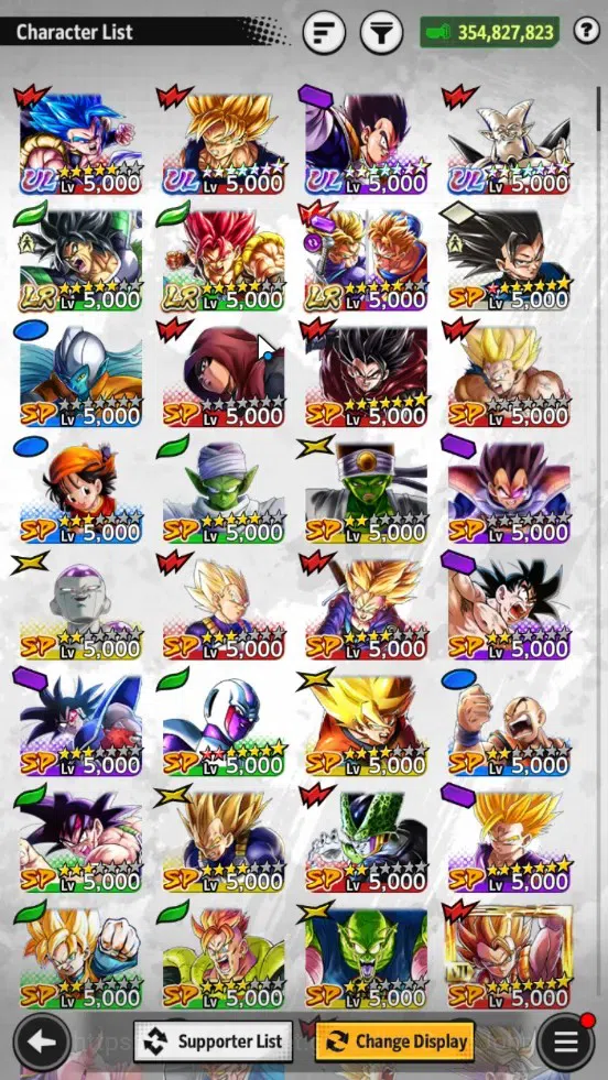 Dragon Ball Legends Accounts Global | Lvl 157|354M Total Power|3 LR|4 UL|LR Bro image 14