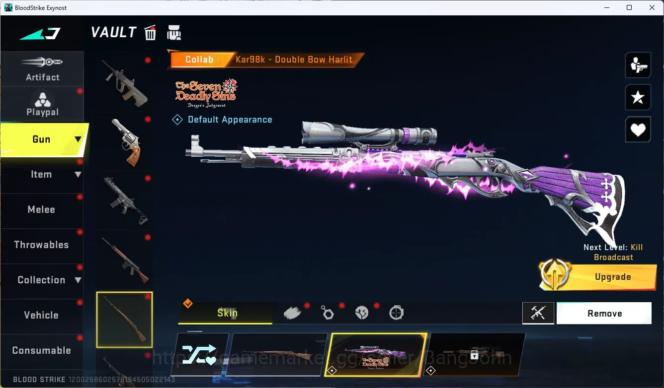 Blood Strike Accounts ASIA|COLLAB=QBZ95,KAR98K,FAL,SCAR,KAG-6|ULTRA=ORIG image 11