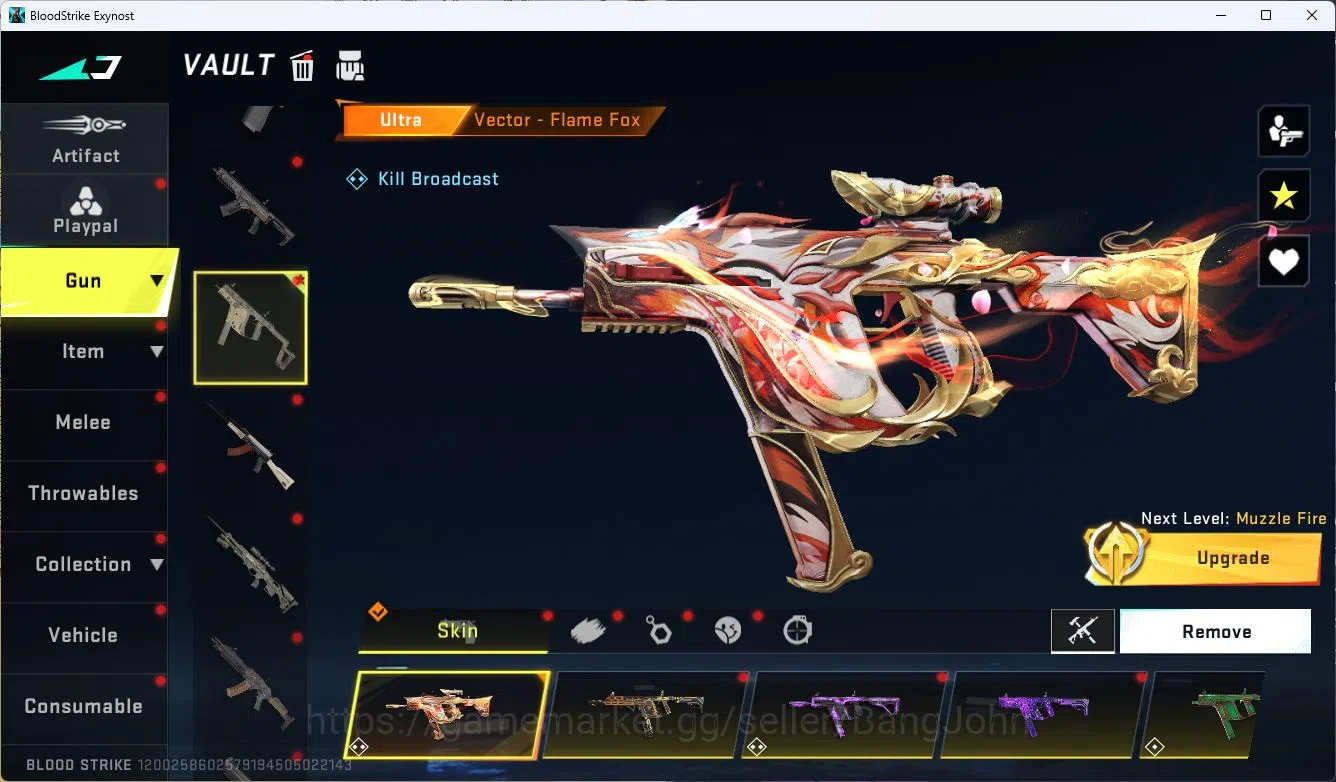 Blood Strike Accounts ASIA|COLLAB=QBZ95,KAR98K,FAL,SCAR,KAG-6|ULTRA=ORIG image 4