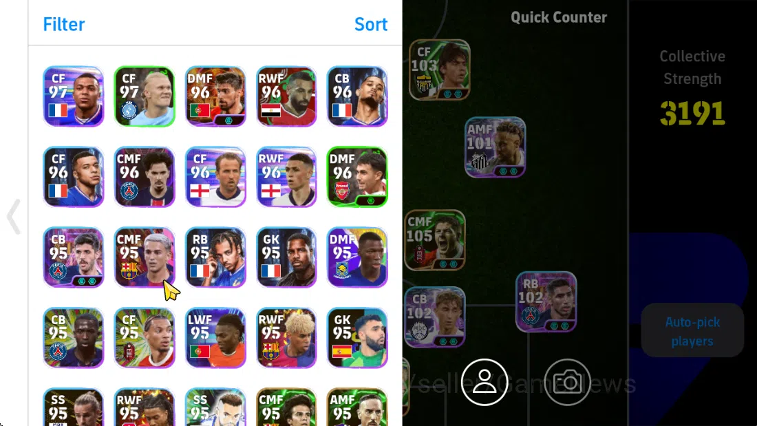 eFootball Accounts Mobile|Pepe(Long-Reach Tackle),Kaka(Momentum Dribb image 2