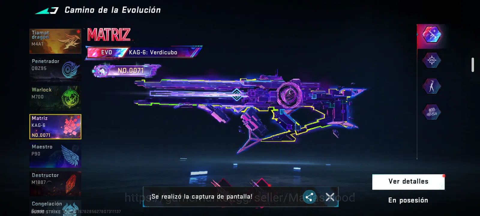 Blood Strike Accounts Collab Skin AMERICA | EVO KAG-6 LUXE NO.0071 (MAX) & M4A1 DRACO (MAX) | Eternal Weapons | Exclusive 1