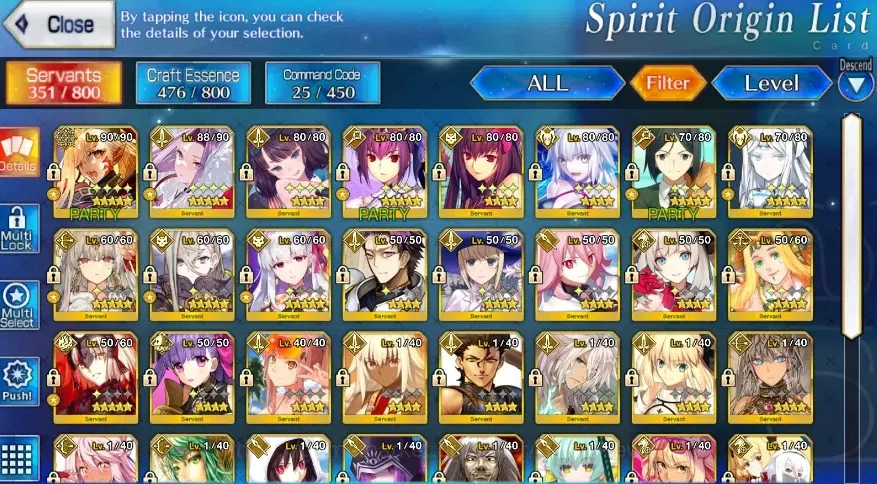 Fate-Grand Order Accounts NA Lv 98|8 limited ssr| Medusa(saberNP2), Draco, S image 11