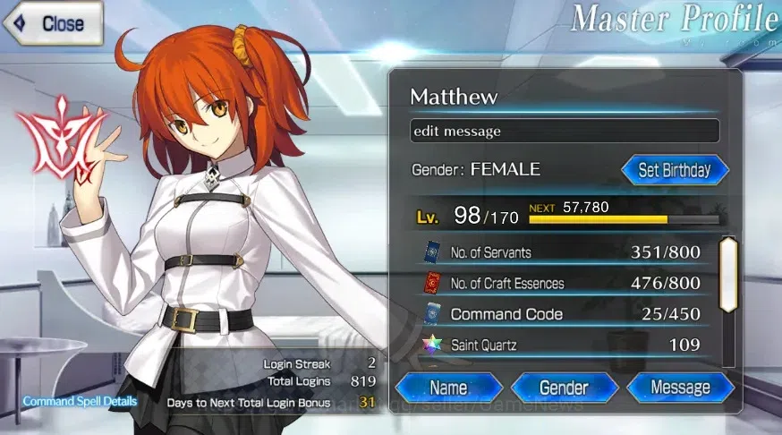 Fate-Grand Order Accounts NA Lv 98|8 limited ssr| Medusa(saberNP2), Draco, S image 12