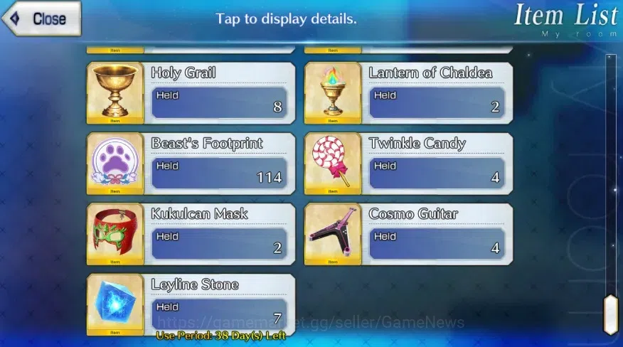 Fate-Grand Order Accounts NA Lv 98|8 limited ssr| Medusa(saberNP2), Draco, S image 3