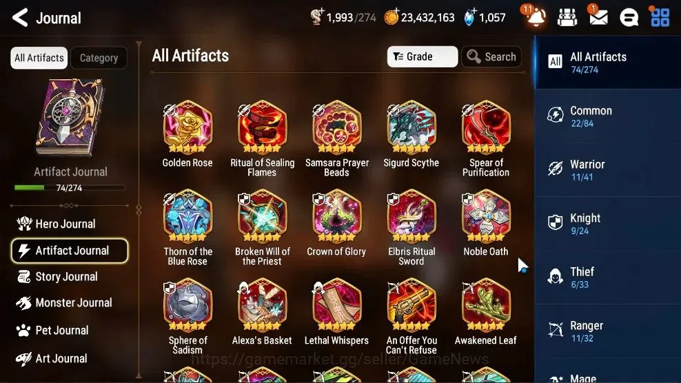 Epic Seven Accounts High-End GLOBAL UnVerif|NewEra|8 ML(Belian,ZIO,Dark Corverus,Etc)+Setsuka,Saria,landy,Etc|AUTO W 9