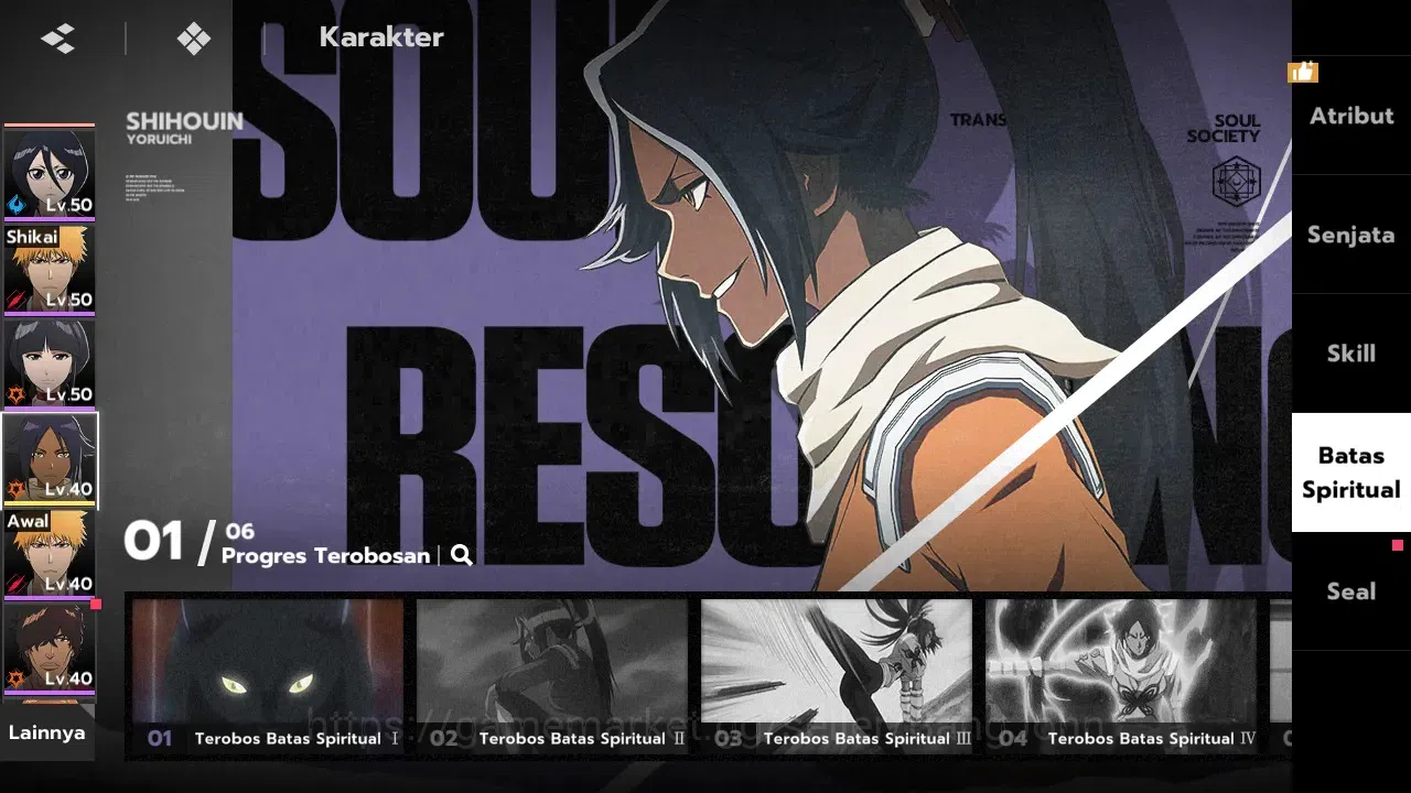 BLEACH: Soul Resonance Accounts Nuverse SEA | Lvl 54 | 5 SSR Seal 2 (Ulquiora 1/6, White Ichigo, Urahara 1/6, Ikkaku 8