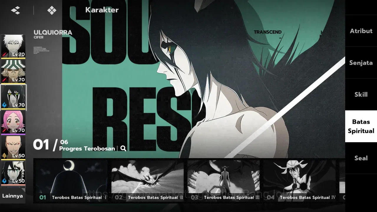 BLEACH: Soul Resonance Accounts Nuverse SEA | Lvl 54 | 5 SSR Seal 2 (Ulquiora 1/6, White Ichigo, Urahara 1/6, Ikkaku 9
