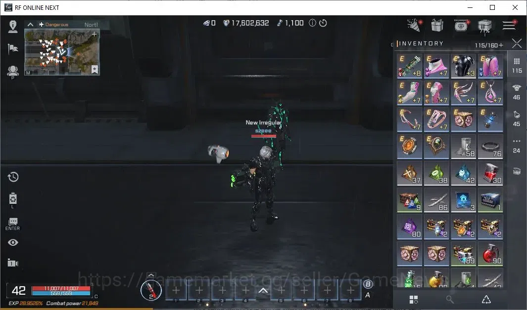 RF Online Next Accounts Starter Anka 2 | Lvl 42 | 21k CP + 17M Credit | Fr image 7