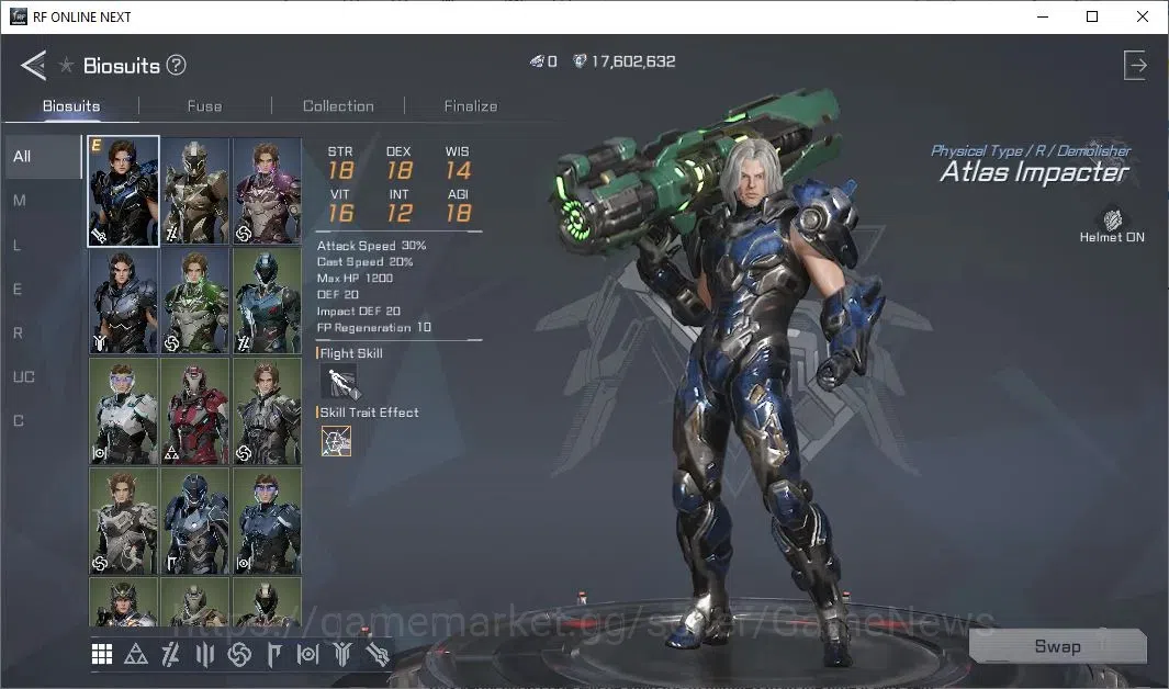 RF Online Next Accounts Starter Anka 2 | Lvl 42 | 21k CP + 17M Credit | Fr image 8