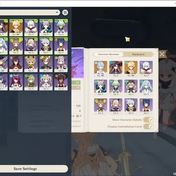 Genshin Impact Accounts Others Asia|AR 55| 1 Limited Odette C3 + 1 Standard Mona|Reuni ON|Bd Unset|Male MC|Take Mail|Check