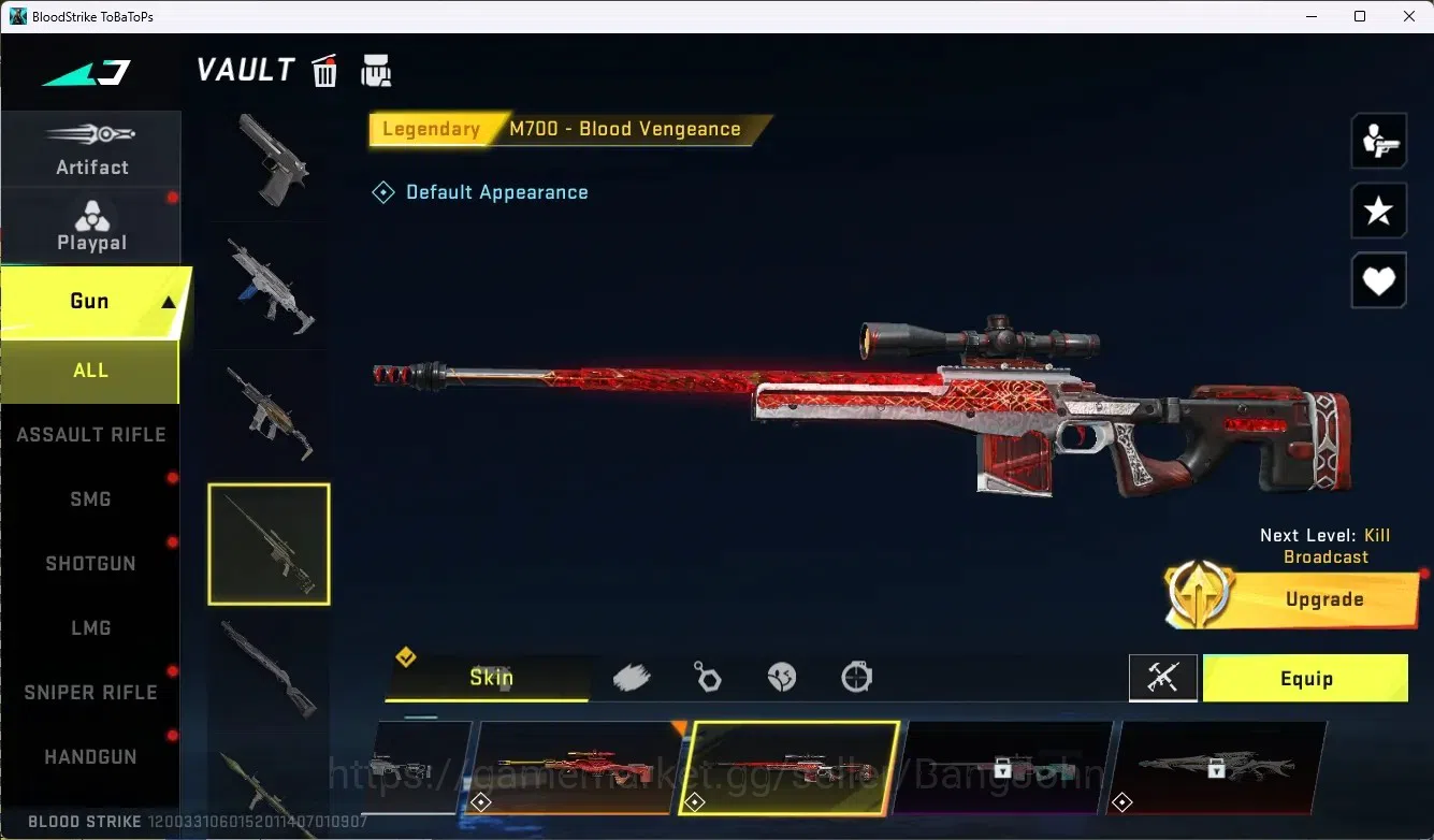 Blood Strike Accounts ASIA|Ultra Melee Lightblade - Dark Force|Ultra M70 image 5