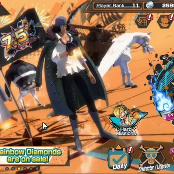 One Piece Bounty Rush Accounts High-End Global|4 EX|BP Kuzan,T4E Monkey D. Luffy,The Wings Zoro & Sanji,KotP Gol