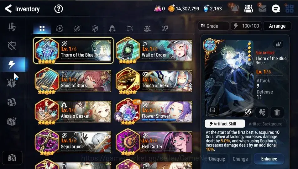 Epic Seven Accounts ASIA UnVerif|4 ML(BHwayoung,Straze,US Chouxm,EW Lu image 18