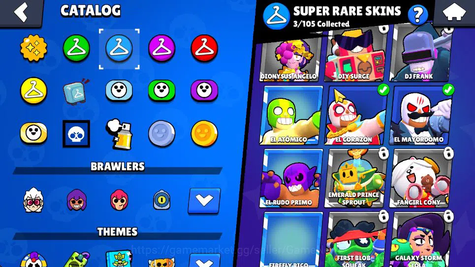 Brawl Stars Accounts 1072 Trophy|16 Brawlers 4 MAX Lv Myth: Mortis|1 Ep image 5