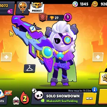 Brawl Stars Accounts 1072 Trophy|16 Brawlers 4 MAX Lv Myth: Mortis|1 Epic [Dragoon Belle] 3 Super Rare Skin|CN