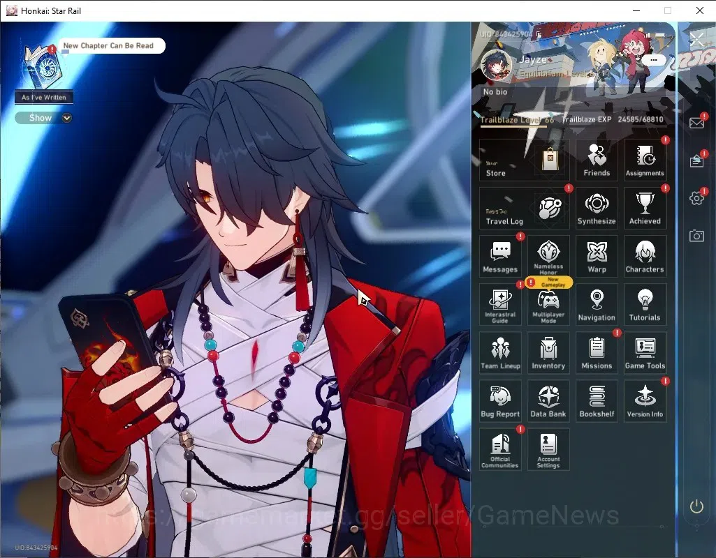 Honkai Star Rail Accounts Others Asia|TL 66|8 Limited|(Gilgamesh)+Sign Mortenax 1