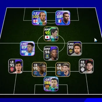 eFootball Accounts Others Android|Power 2801|Show Time Harry Kane,Joan Garcia,Lionel Messi,Yamal|Epic Ono
