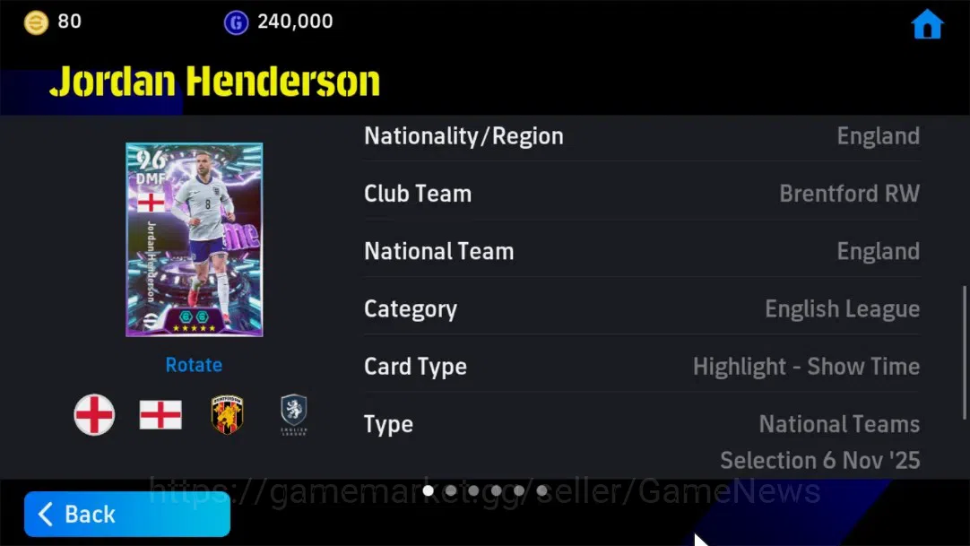 eFootball Accounts Android|Epic Luis Figo,Francesco Totti,Highlight-S image 18