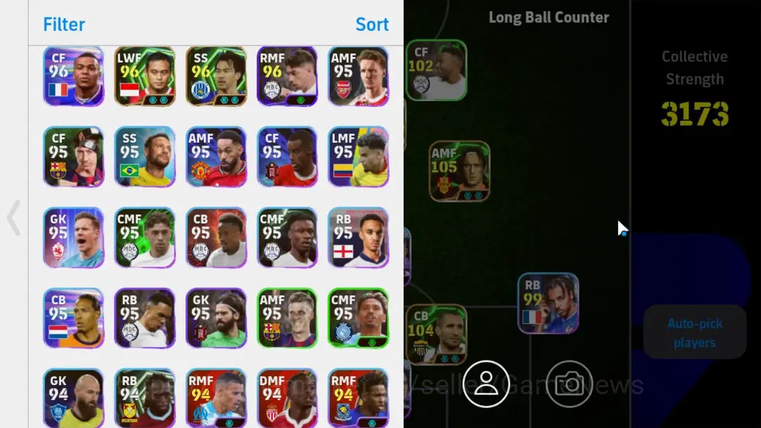 eFootball Accounts Android|Epic Luis Figo,Francesco Totti,Highlight-S image 3