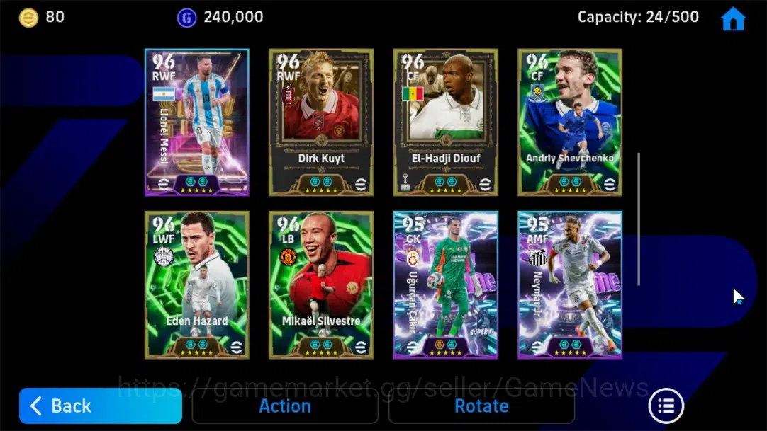 eFootball Accounts Android|Epic Luis Figo,Francesco Totti,Highlight-S image 8
